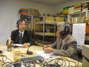 2013年2月の「大震災を語り継ぐ」は、関西学院大学教授、災害復興制度研究所所長の室崎益輝さん