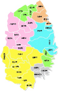 岩手県地図